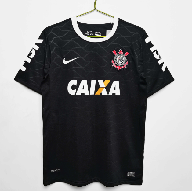2008 Corinthians Retro Away Soccer Jersey Shirt